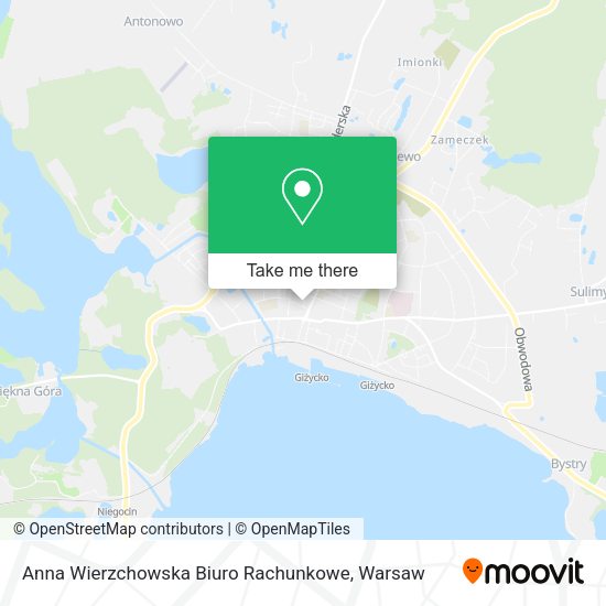 Anna Wierzchowska Biuro Rachunkowe map