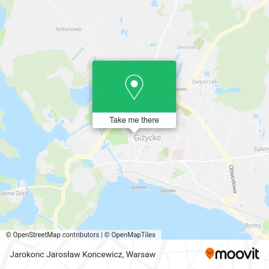 Jarokonc Jarosław Koncewicz map