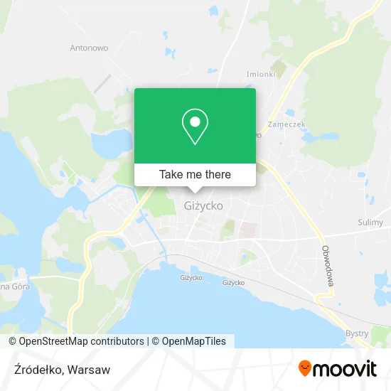 Źródełko map