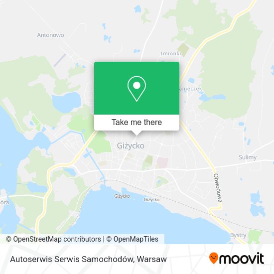 Autoserwis Serwis Samochodów map