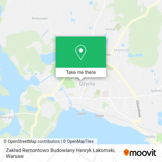 Zakład Remontowo Budowlany Henryk Łakomski map