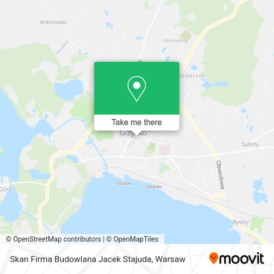 Skan Firma Budowlana Jacek Stajuda map