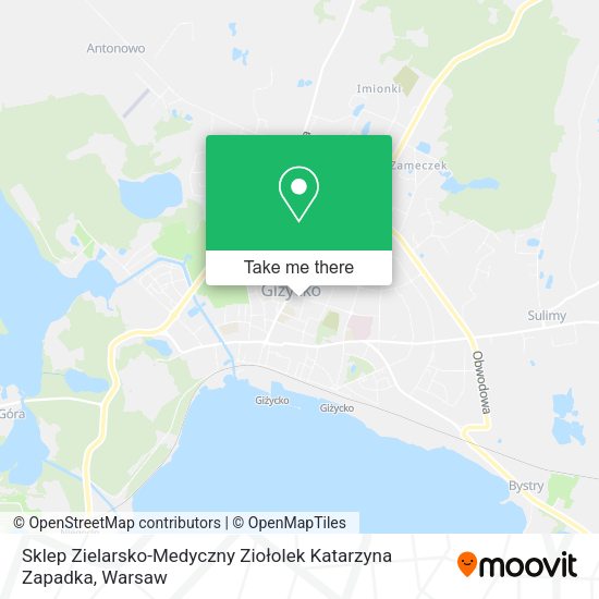 Sklep Zielarsko-Medyczny Ziołolek Katarzyna Zapadka map