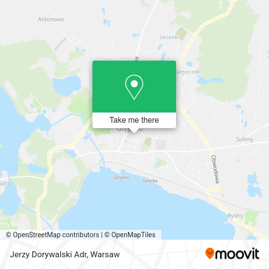 Карта Jerzy Dorywalski Adr