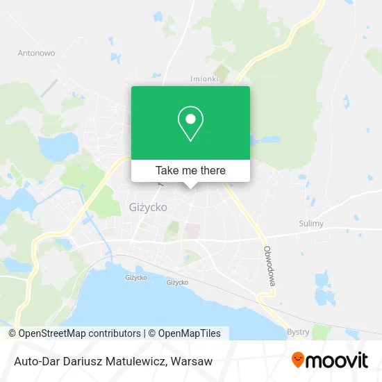 Карта Auto-Dar Dariusz Matulewicz