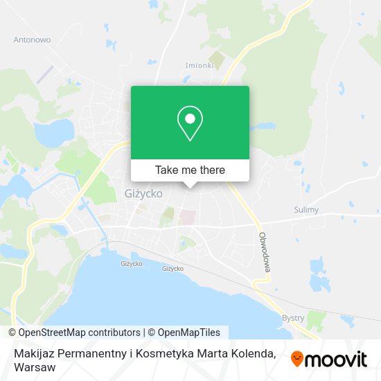 Makijaz Permanentny i Kosmetyka Marta Kolenda map