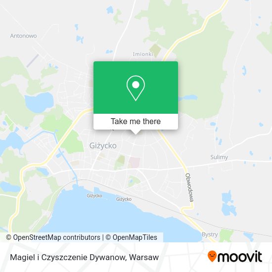 Magiel i Czyszczenie Dywanow map