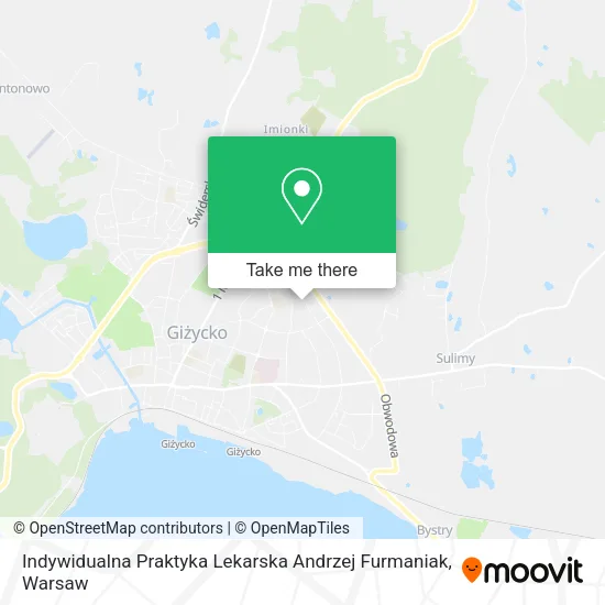 Карта Indywidualna Praktyka Lekarska Andrzej Furmaniak