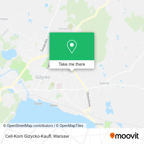 Карта Cell-Kom Gizycko-Kaufl
