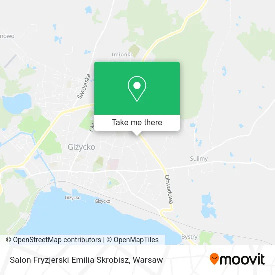 Карта Salon Fryzjerski Emilia Skrobisz