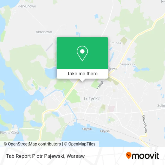 Карта Tab Report Piotr Pajewski