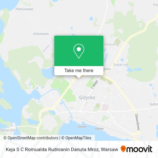 Keja S C Romualda Rudnianin Danuta Mroz map