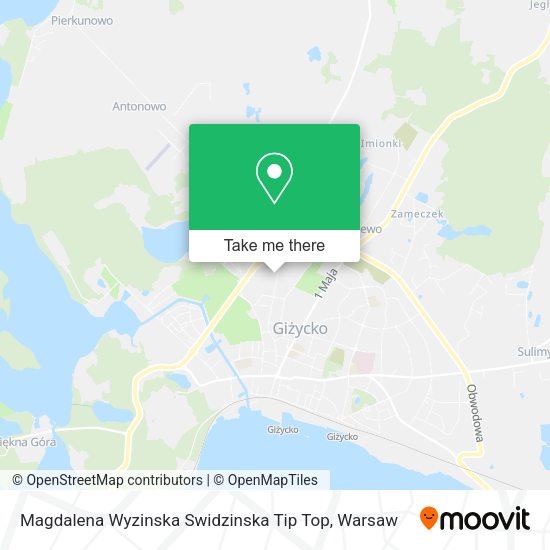 Magdalena Wyzinska Swidzinska Tip Top map