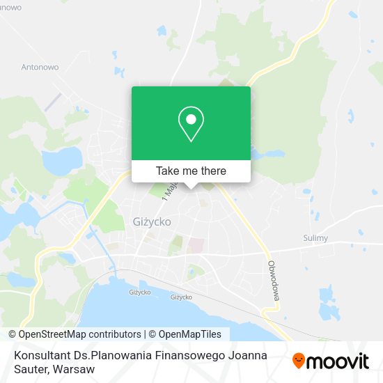 Konsultant Ds.Planowania Finansowego Joanna Sauter map