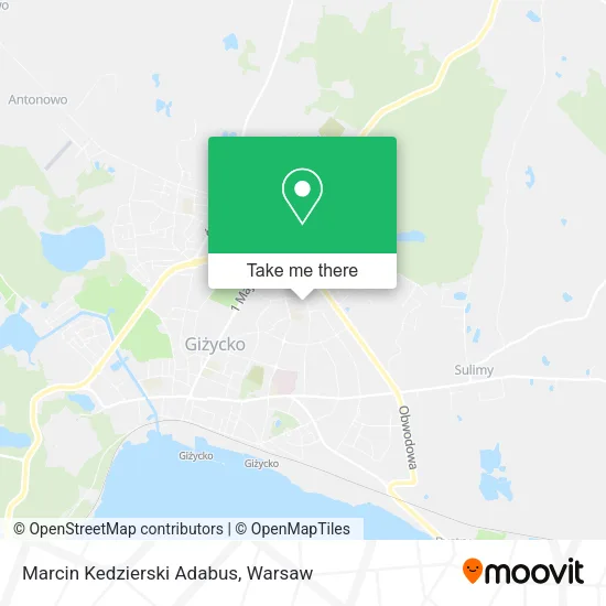 Marcin Kedzierski Adabus map