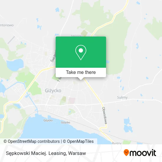 Карта Sępkowski Maciej. Leasing
