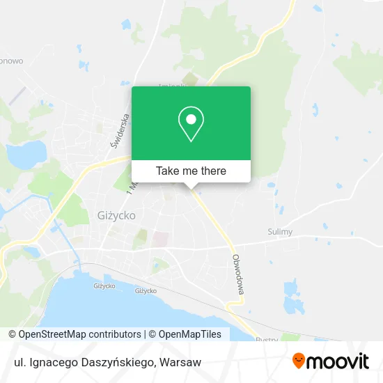 Карта ul. Ignacego Daszyńskiego