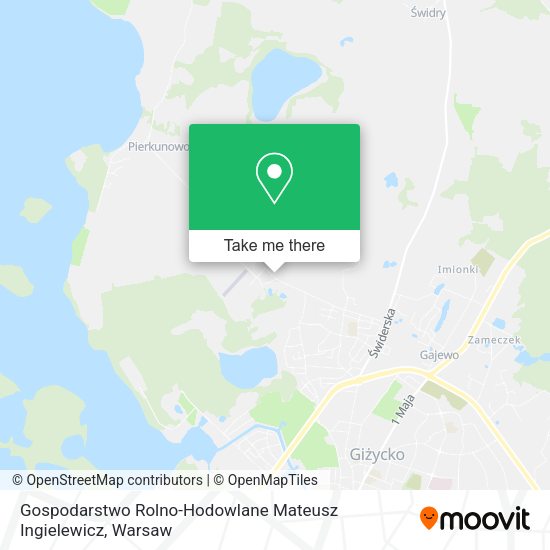 Gospodarstwo Rolno-Hodowlane Mateusz Ingielewicz map