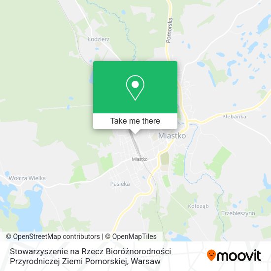 Stowarzyszenie na Rzecz Bioróżnorodności Przyrodniczej Ziemi Pomorskiej map