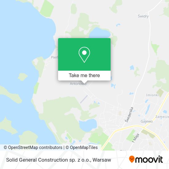 Solid General Construction sp. z o.o. map