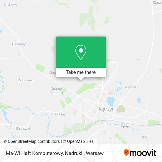 Ma-Wi Haft Komputerowy, Nadruki. map