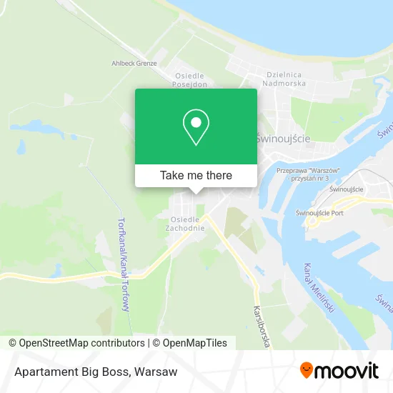 Apartament Big Boss map