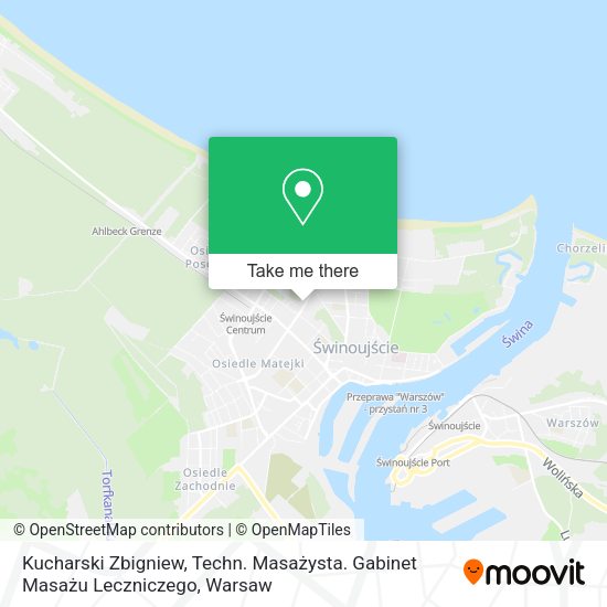 Kucharski Zbigniew, Techn. Masażysta. Gabinet Masażu Leczniczego map