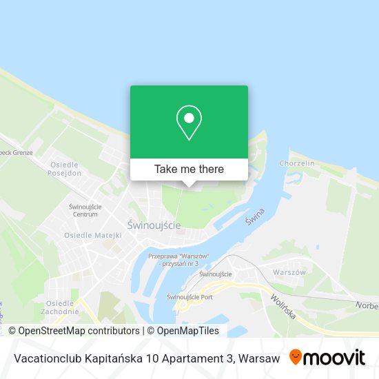 Vacationclub Kapitańska 10 Apartament 3 map