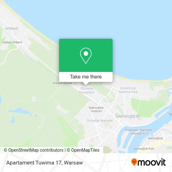 Карта Apartament Tuwima 17