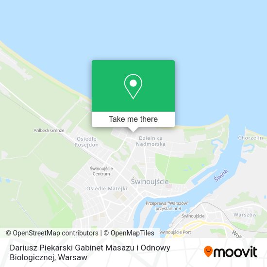 Dariusz Piekarski Gabinet Masazu i Odnowy Biologicznej map