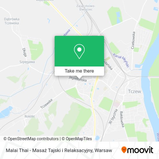 Malai Thai - Masaż Tajski i Relaksacyjny map