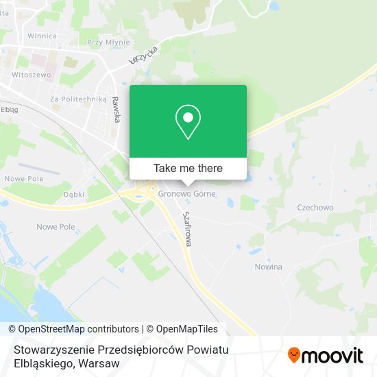 Stowarzyszenie Przedsiębiorców Powiatu Elbląskiego map