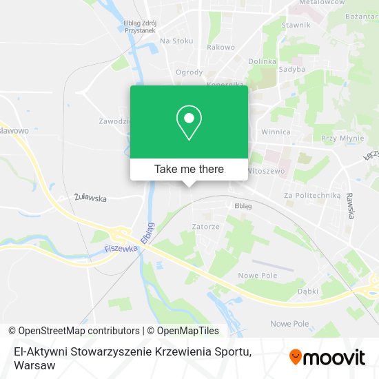 El-Aktywni Stowarzyszenie Krzewienia Sportu map