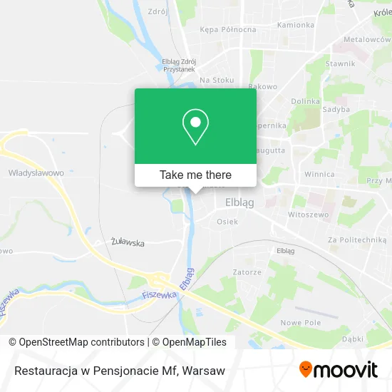 Restauracja w Pensjonacie Mf map