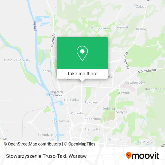 Stowarzyszenie Truso-Taxi map