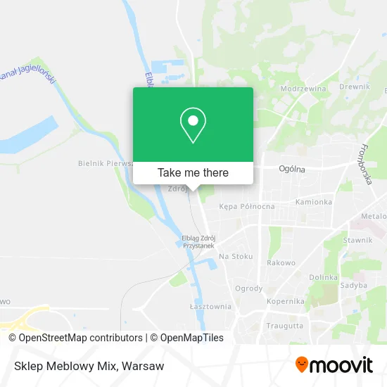Sklep Meblowy Mix map