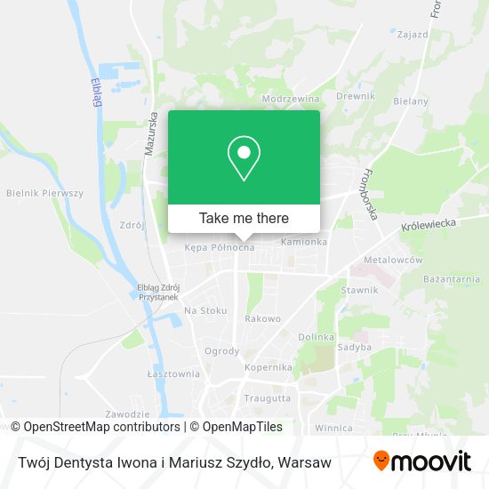 Twój Dentysta Iwona i Mariusz Szydło map