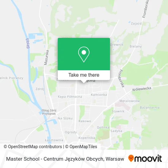Master School - Centrum Języków Obcych map