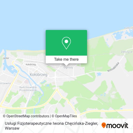 Usługi Fizjoterapeutyczne Iwona Chęcińska-Ziegler map