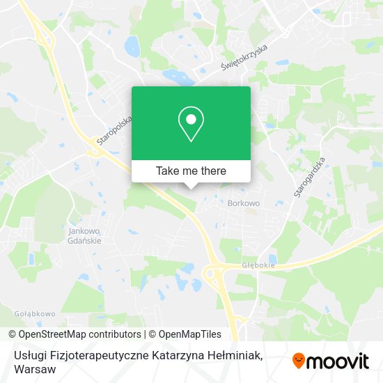 Usługi Fizjoterapeutyczne Katarzyna Hełminiak map