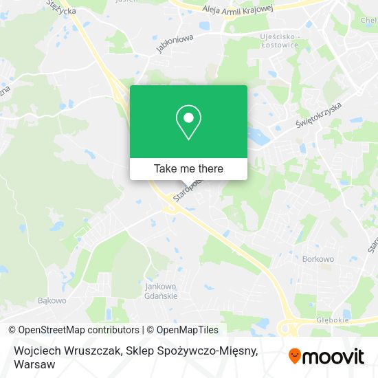 Wojciech Wruszczak, Sklep Spożywczo-Mięsny map