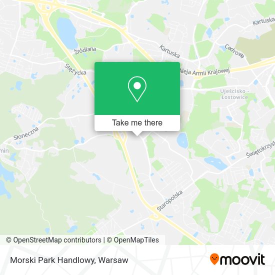 Morski Park Handlowy map