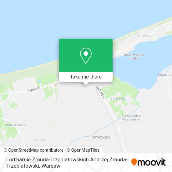 Карта Lodziarnie Żmuda-Trzebiatowskich Andrzej Żmuda-Trzebiatowski