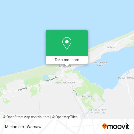 Карта Mielno s.c.