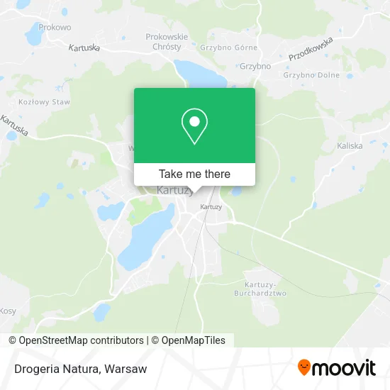 Карта Drogeria Natura