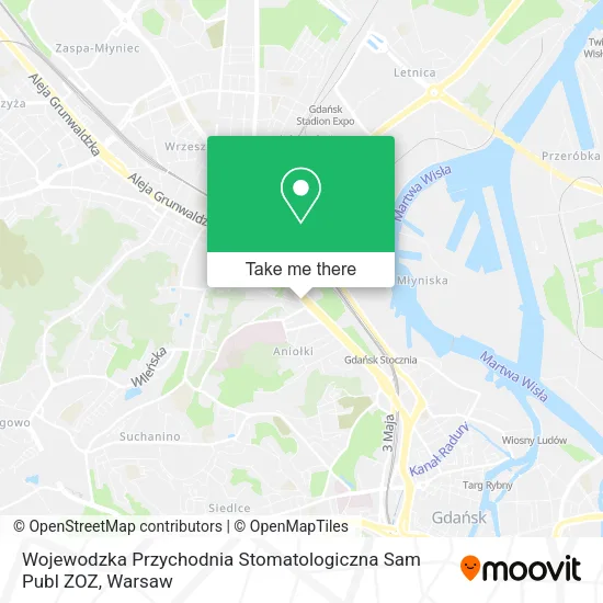 Карта Wojewodzka Przychodnia Stomatologiczna Sam Publ ZOZ
