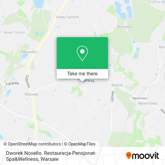 Dworek Novello. Restauracja-Pensjonat-Spa&Wellness map