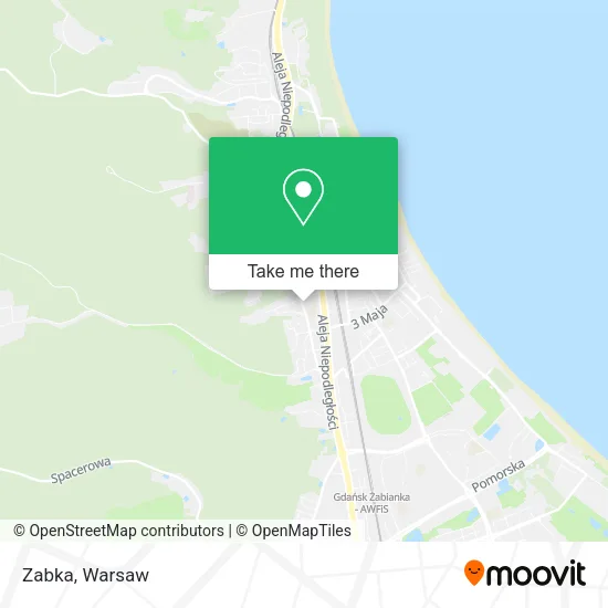 Карта Zabka