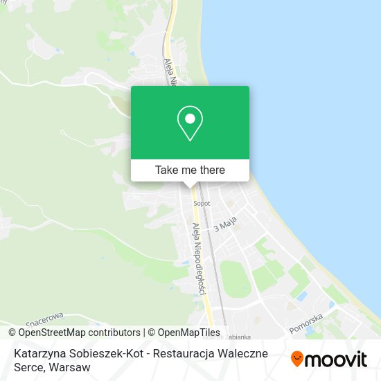 Katarzyna Sobieszek-Kot - Restauracja Waleczne Serce map