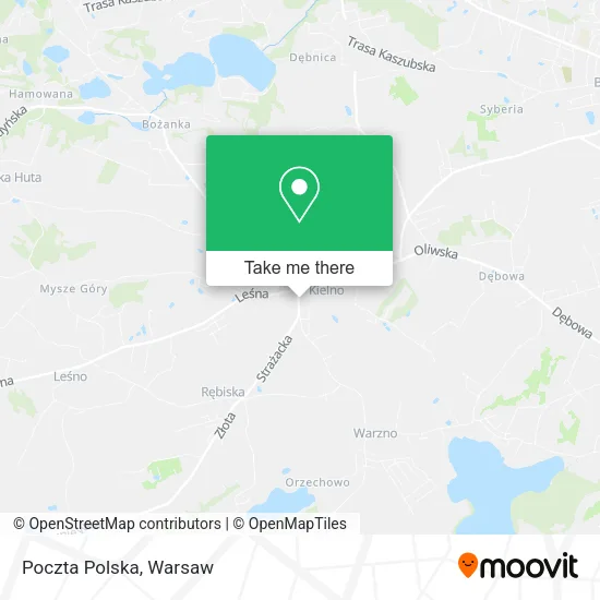 Poczta Polska map